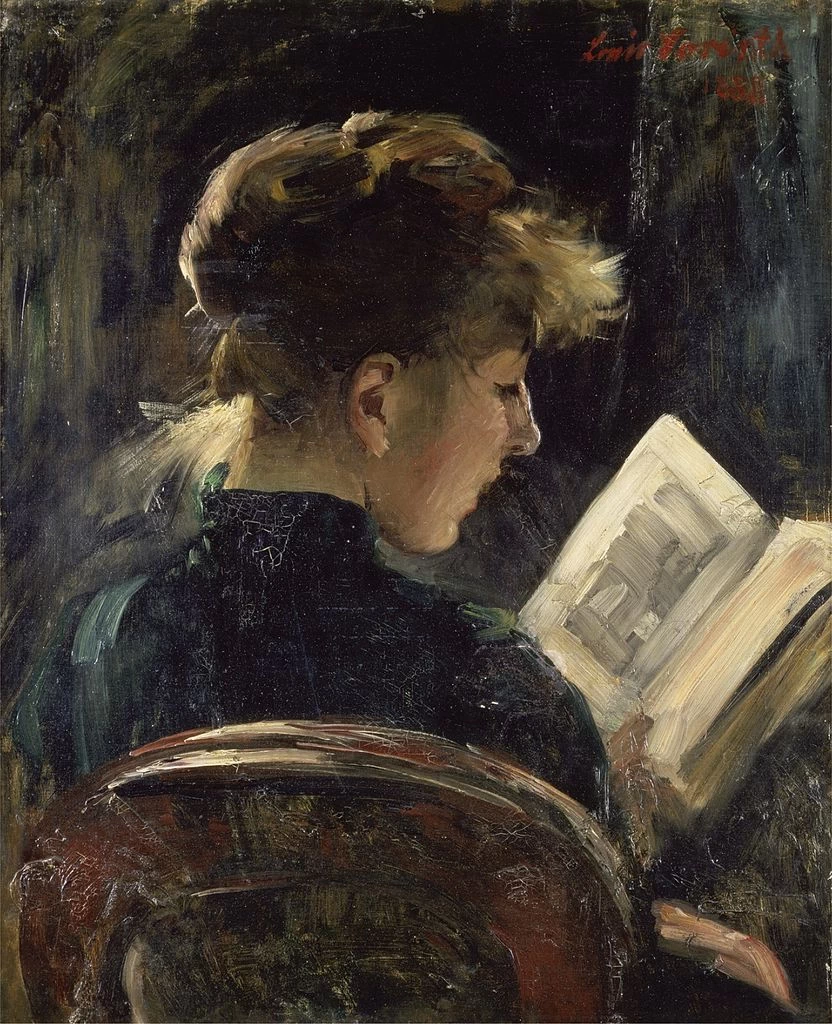 Ragazza che legge (1888)